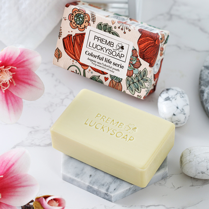 Castor Oil Soap - Sapone detergente all’olio essenziale, sapone artigianale,