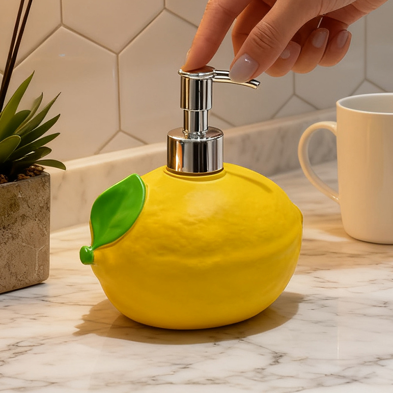 Soap Making Jar - Dispenser di Sapone in Resina a