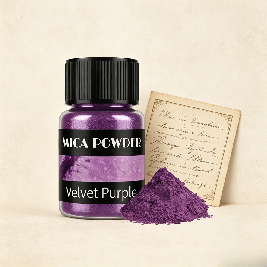 Soap Making Chemical - Polvere di Mica Viola Vellutata per