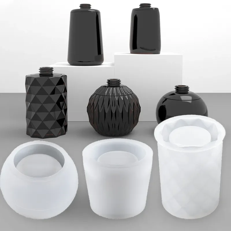 Soap Making Jar - Bottiglia di aromaterapia Stampo in silicone