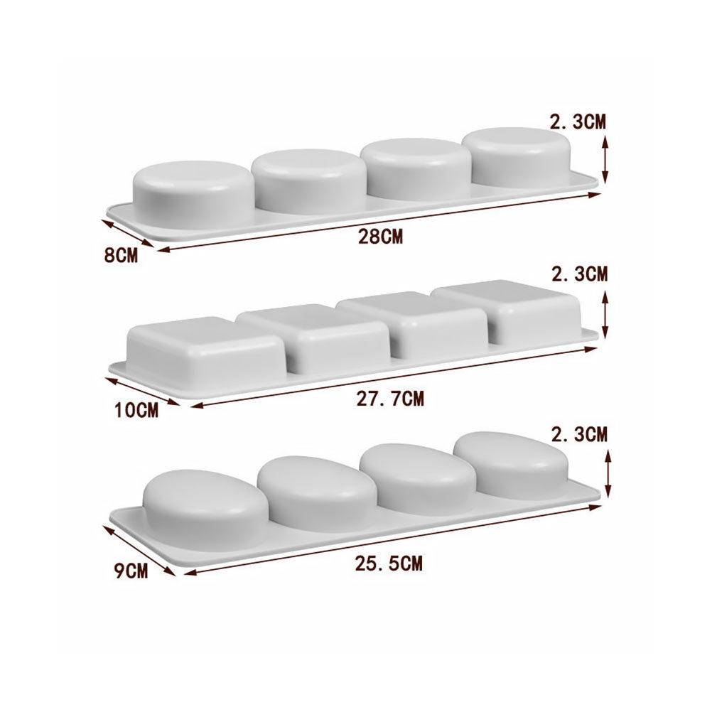 3 stampi in silicone per sapon - Soap Making Die recensione e prezzo
