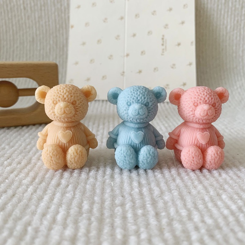 Mini amore orso candela stampo - Soap Making For Beginners recensione e prezzo