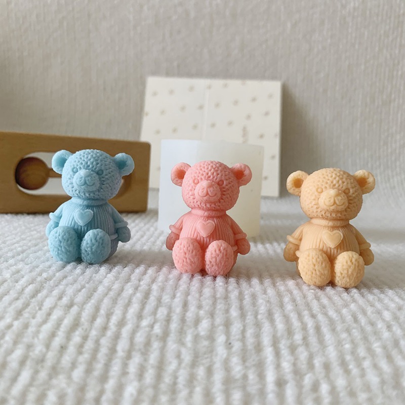 Mini amore orso candela stampo - Soap Making For Beginners recensione e prezzo