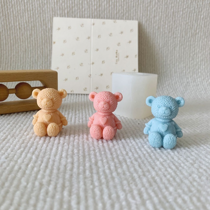 Mini amore orso candela stampo - Soap Making For Beginners recensione e prezzo