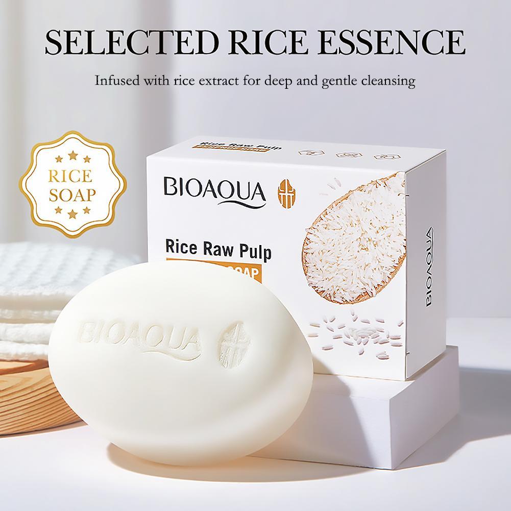 BIOAQUA Sapone Viso al Riso Bi - Castor Oil Soap recensione e prezzo