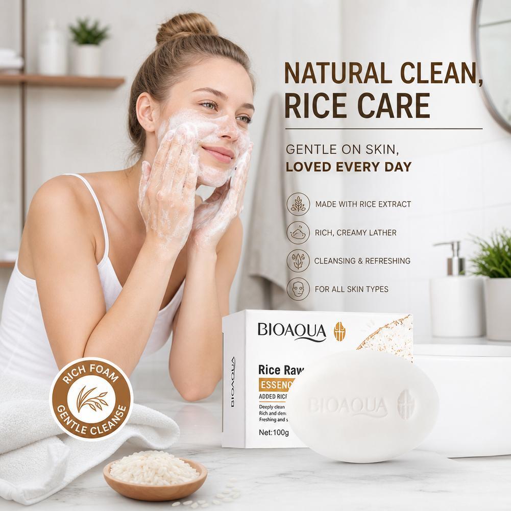BIOAQUA Sapone Viso al Riso Bi - Castor Oil Soap recensione e prezzo