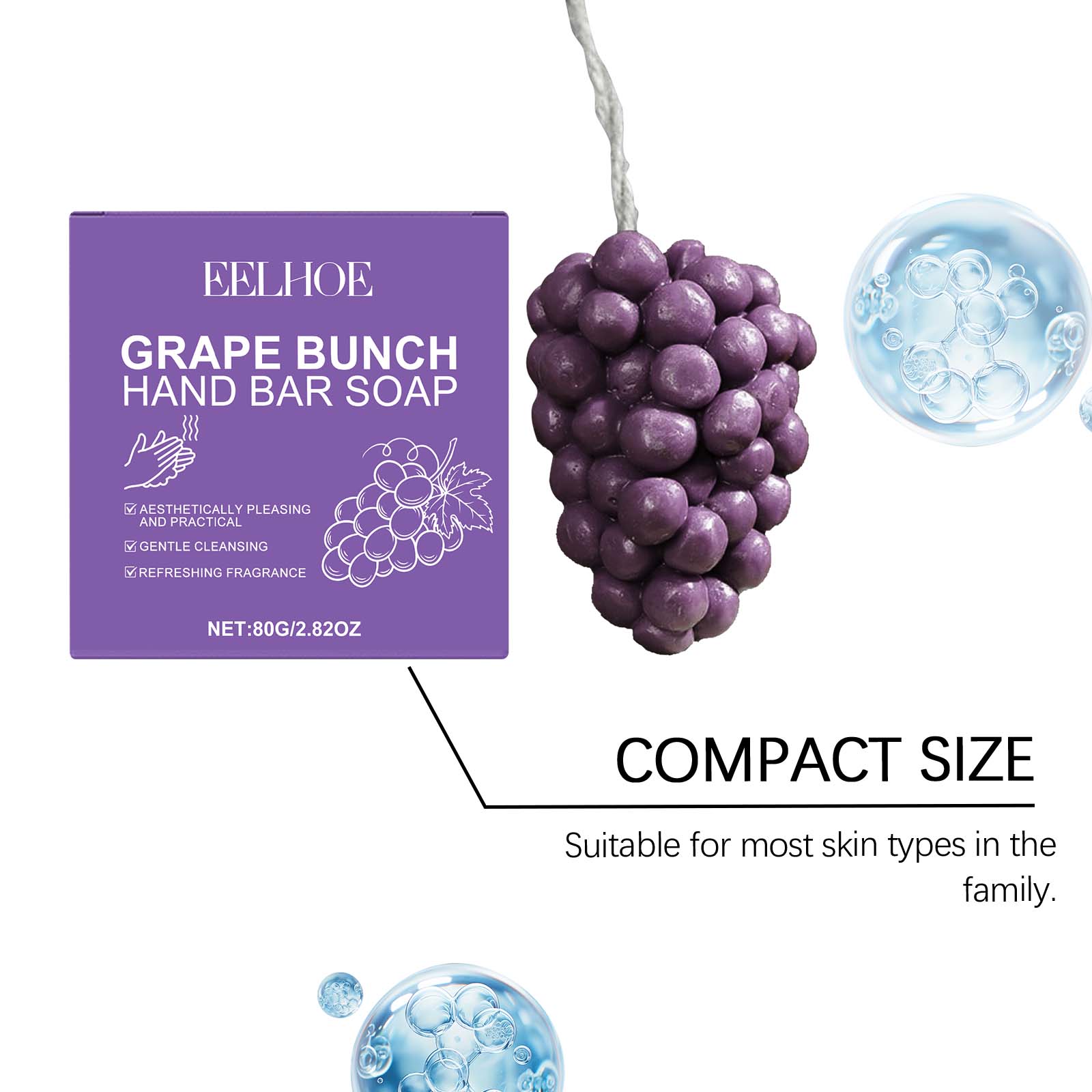 Sapone Solido per Mani Eelhoe  - Castor Oil Soap recensione e prezzo